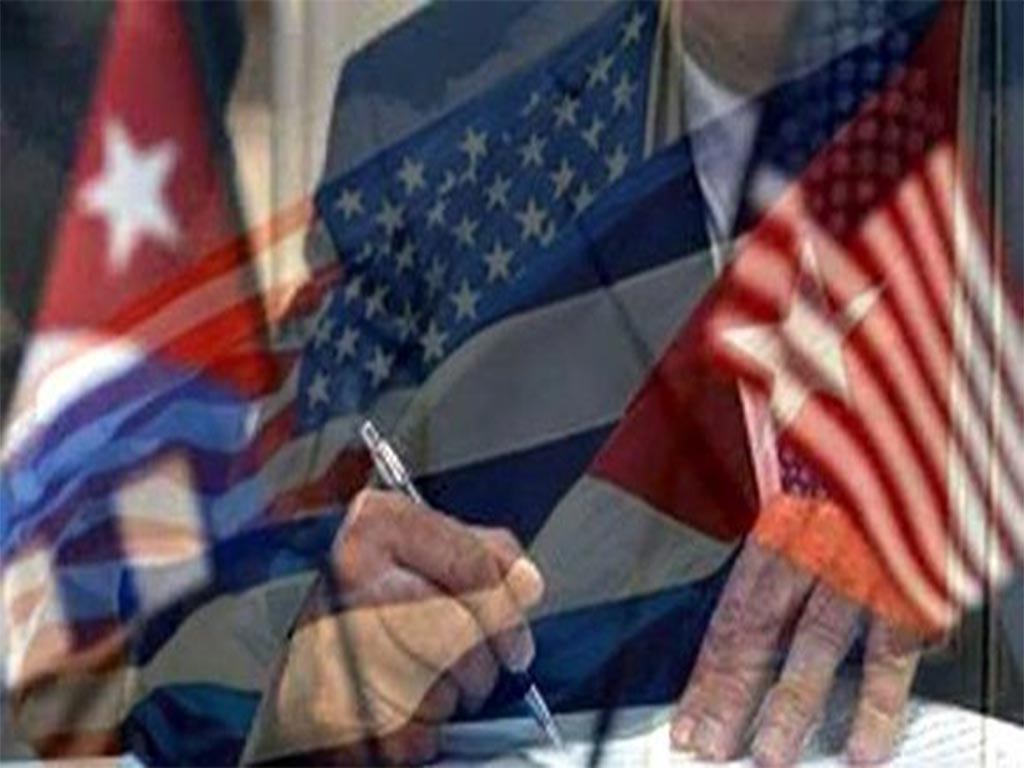 Cuba EEUU Firma
