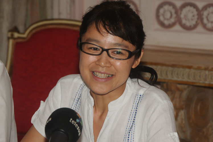 Masumi Matsumara, representante del Peace Boat Masumi Matsumara, representante del Peace Boat