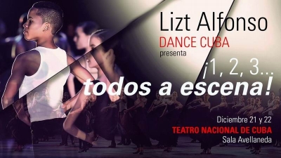 Presentará Lizt Alfonso espectáculo ¡1, 2, 3... todos a escena! 