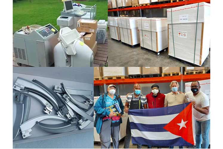 Preparan en Bélgica contenedor con insumos médicos para Cuba Preparan en Bélgica contenedor con insumos médicos para Cuba