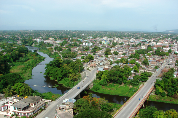 Paisaje de la ciudad de Guantánamo