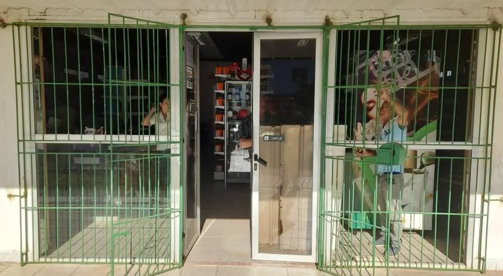La tienda afectada. Foto: Tomada del perfil de Tiendas Caribe Ciego de Ávila en Facebook.