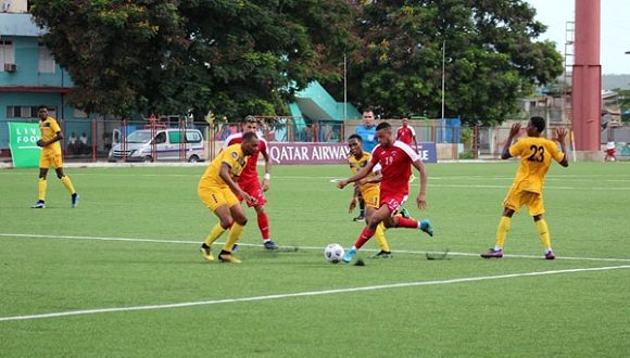 Liga de Naciones ante Antigua y Barbuda dos goles por cero. Foto: Alejandro Floro Cebreco Duvergel