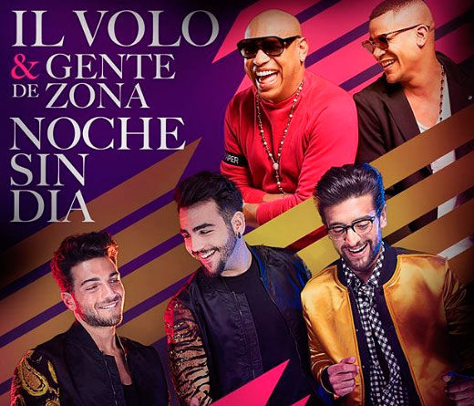 Gente de Zona estrena el tema “Noche sin día” con trío italiano Il Volo