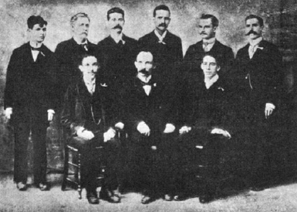 Martí y fundadores del PRC