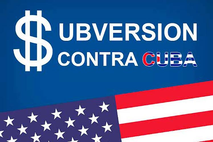 Imagen alegórica a la sibersión contra Cuba. Imagen alegórica a la sibersión contra Cuba.