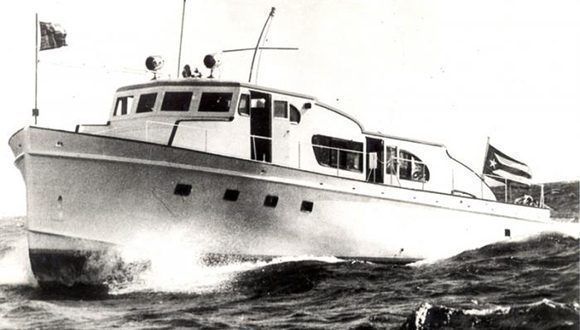 El yate Granma. Foto: Archivo.