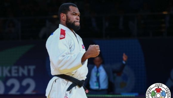 El judoca cubano Andy Granda, campeón del mundo. Foto: IJF.