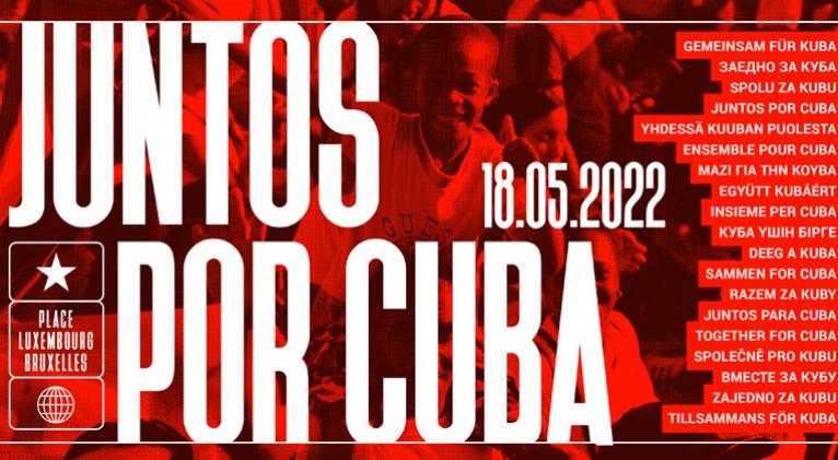 Comenzará jornada en apoyo a Cuba en países europeos