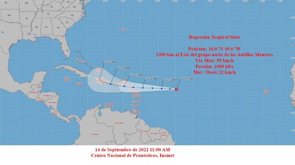 depresión tropical