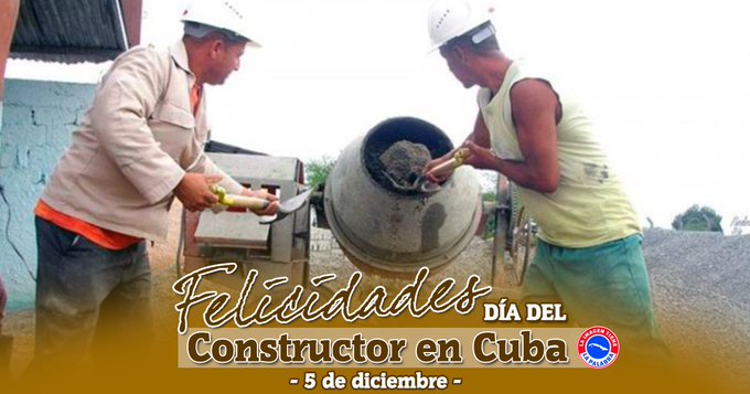 Día del constructor cubano 
