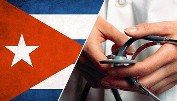 Imagen alegórica a los médicos que prestan su ayuda solidaria en el exterior.