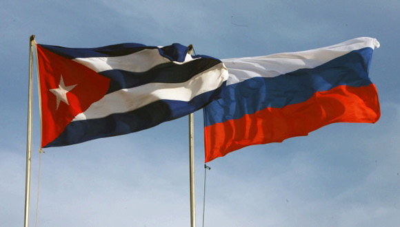 banderas de Cuba y Rusia banderas de Cuba y Rusia