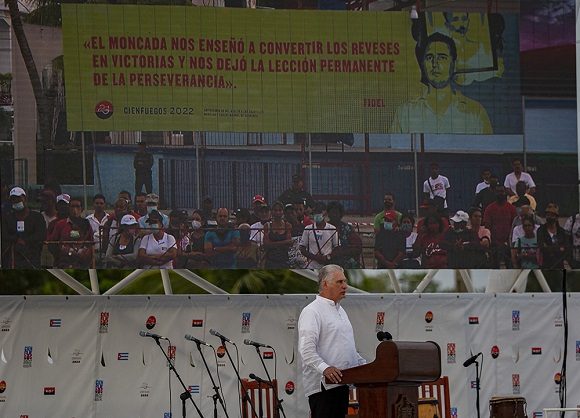 26 de Julio en Cienfuegos. Foto: Ismael Francisco/Cubadebate. 26 de Julio en Cienfuegos. Foto: Ismael Francisco/Cubadebate.