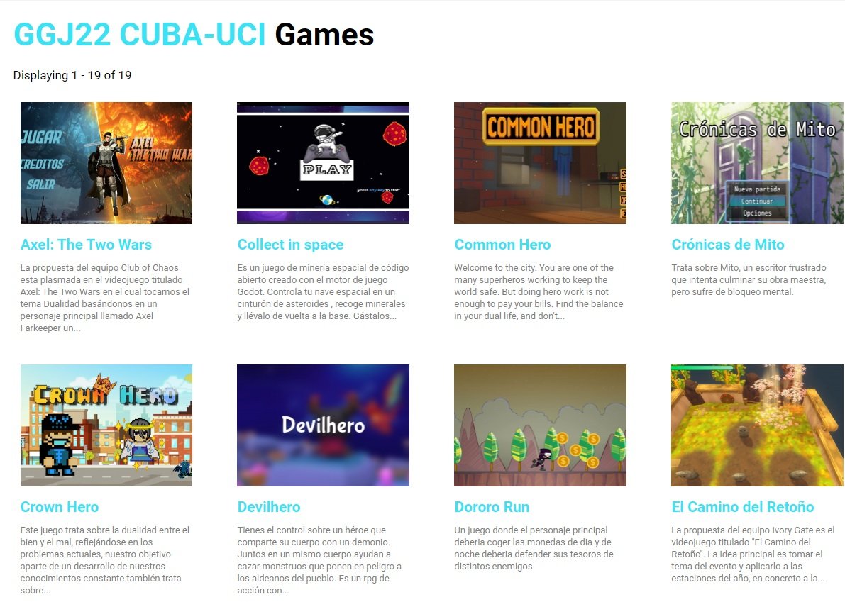 Múltiples prototipos de juegos fueron creados en Cuba en esta edición del Global Game Jam