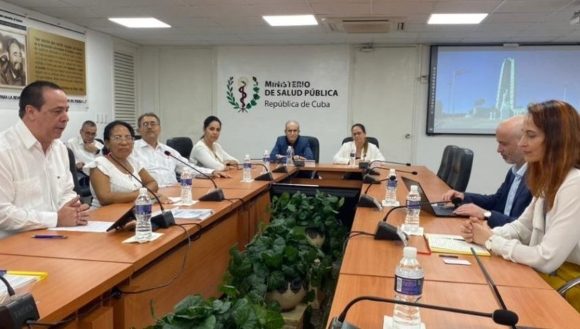 Ministro de Salud cubano se reunió con relatora especial de la ONU