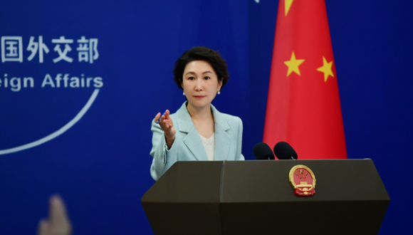 La portavoz Mao Ning dijo que China se opone a infringir la soberanía de otros países o a interferir en sus asuntos internos bajo cualquier pretexto. Foto: Cancillería de China.