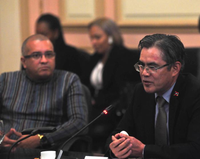 Intercambió Esteban Lazo con miembros del Cuerpo Diplomático de Asia y Oceanía acreditado en Cuba 