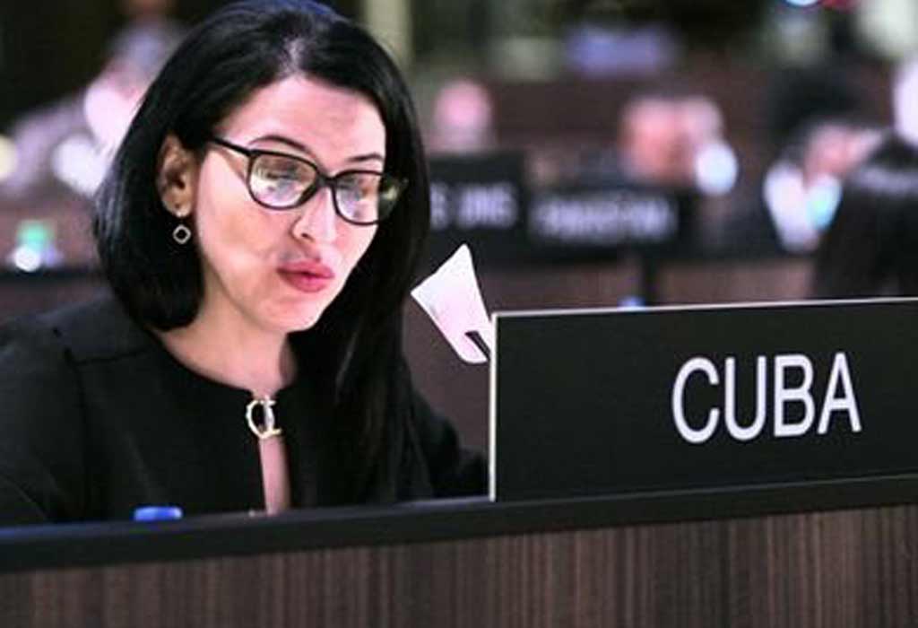 embajadora de Cuba ante la Unesco, Yahima Esquivel