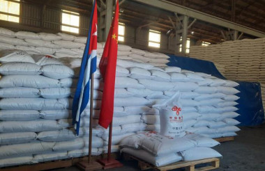 Agradece canciller cubano donativo chino