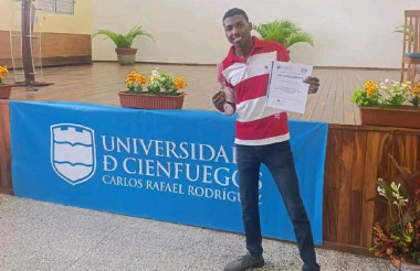 Premio Citma reconoce estudiante cienfueguero investigador