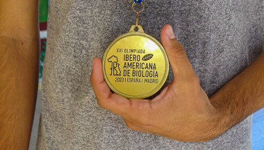 Mario Alejandro Pavón Díaz, ganador en la XVI Olimpiada Iberoamericana de Biología